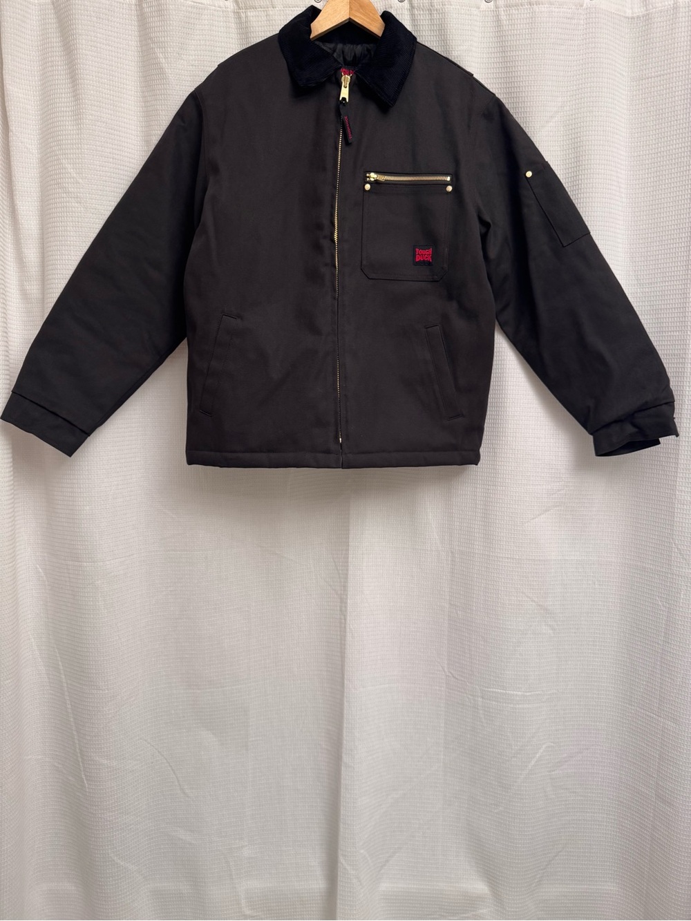 (Black) Tough Duck Workwear Chore Jacket - Medium